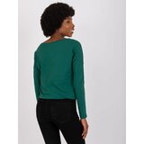 BASIC Feel Good Blouse-RV-BZ-5122.05P-dark green | Shoptok.si