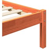  Konstrukcija postelje 2 pcs Voskast rjav 150 x 200 cm, (5000102518) | Shoptok.si
