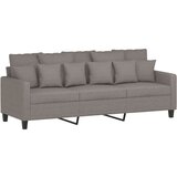  2-dijelni set sofa s jastucima smeđesivi od tkanine | shoptok.hr