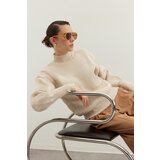 Trendyol Sweater - Beige - Regular fit