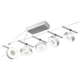 PAULMANN 94475 - SET 5xLED/5W Kompletan kablovski sistem CIRCLE 230V matni hrom | Eponuda.com
