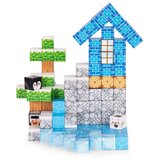 Magnetic construction blocks set for children 124 pieces &amp;ndash; winter Slike