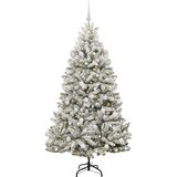  Umjetno božićno drvce 180 cm 300 LED lampica Topla bijela | shoptok.hr