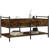vidaXL Stolić za kavu boja hrasta 99 x 50 x 50 cm konstruirano drvo | shoptok.hr