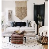 Lorena Canals Preproga iz bombaža Bereber bež - 200 x 140 cm | Shoptok.si