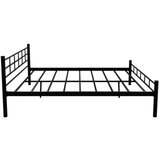 Hanah home bračni krevet K70 black (150 x 200)