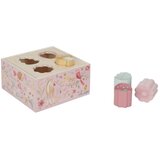 Little Dutch® Drvena kocka s oblicima Fairy Garden Cene