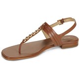 Michael Kors MARCIA THONG SANDAL Smeđa | shoptok.hr