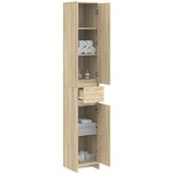  Kupaonski ormar Hrast sonoma 30 x 33 x 190 cm Konstruirano drvo | shoptok.hr