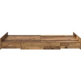  Okvir kreveta s prostorom za pohranu od starog drva 120x190 cm konstruirano drvo | shoptok.hr