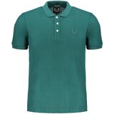 Gianmarco Venturi GREEN MEN&#39;S SHORT SLEEVED POLO SHIRT Cene