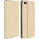 AVIZAR Ovitek za iPhone SE 2022, 2020 in iPhone 8, držalo za kartico in video, magnetni preklop - zlata, (20626567) | Shoptok.si