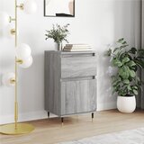 vidaXL Komoda siva sonoma 40x35x70 cm inženirski les | Shoptok.si