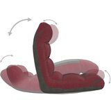  Sklopiva podna stolica od tkanine crvena boja vina | Eponuda.com