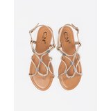 Shelvt Women's flip-flop sandals with decorative straps | Shoptok.si