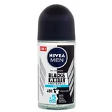Nivea men invisible for black & white fresh 48h roll-on antiperspirant 50 ml za muškarce