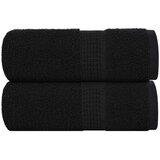  Ručnici za pranje FROGN 2 kom. Crne 30x30 cm 360 g/m² | Shoptok.si