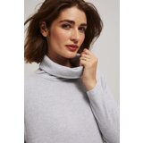 Marisse Gray Turtleneck Dress | shoptok.hr