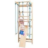 Igrače in hobi Stenska letev, gimnastična stena, plezalna lesena stena, 100 kg, 80 x 58,5 x 220 cm | Shoptok.si