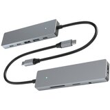 INF 9-v-1 usb-c zvezdišče s hdmi, polnjenjem pd in bralnikom kartic sd/tf, (21778795) | Shoptok.si