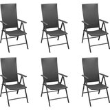  7-dijelni vrtni blagovaonski set crni | shoptok.hr