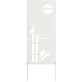  Privatnost u vrtu Bijelo 50 x 140 cm Hladno valjana čelična | shoptok.hr