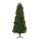  Božićno drvce s 300 LED svjetlima s stalakom Zelena 240 cm PE | shoptok.hr
