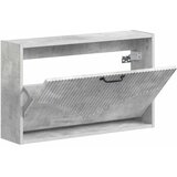  Ormar za cipele na zidu HOORN 71 x 17 x 43 cm Konstruirano drvo - Betonska siva | shoptok.hr