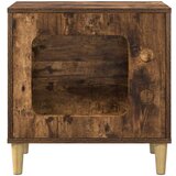  Mačja Kuća Dimljeni hrast 51 x 30 x 52 cm Konstruirano drvo | shoptok.hr
