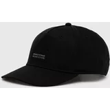 Armani_Exchange Bombažna bejzbolska kapa črna barva, 944205 4R106