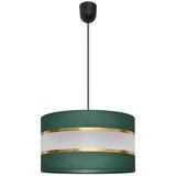  Luster na sajli HELEN 1xE27/15W/230V, prečnik 35 cm, zelena/zlatna | Eponuda.com
