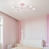  plafonski luster cambridge 4xE27/15W/230V ružičasta | Eponuda.com