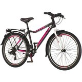Visitor ženski bicikl explosion touring cross, 26"/18", crno-roze | ePonuda.com