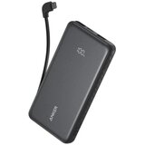 Anker Power Bank Zolo 20000mAh 22.5W integrisan USB-C kabl CRNI Cene