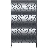  Zaslon za privatnost 100 x 50 x 180 cm Čelik Antracit | shoptok.hr