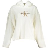 Calvin Klein WOMEN&#39;S SWEATSHIRT WITHOUT ZIP WHITE | shoptok.hr