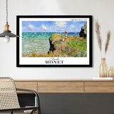 WALLXPERT 4262SYHMONET-004 Višenamenska Dekorativna Slika u Ram | Eponuda.com