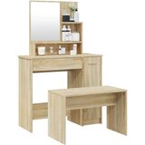 vidaXL toaletni stolić boja hrasta sonome 86,5 x 35 x 136 cm | shoptok.hr