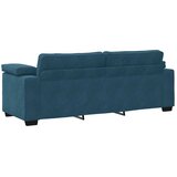  Trosjed Plavi 220x77x82 cm Baršun | shoptok.hr