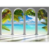  Foto tapeta - Sea behind Columns 200x140 Vodootporna | shoptok.hr