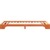  Krevet s daskama s pohranom Smeđa 80 x 220 cm boja drva | shoptok.hr