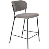 White Label Sivi barski stoli v kompletu 2 kos 89 cm Jolien - Cene