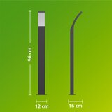 Philips LED spoljna lampa SPLAY LED/4,3W/230V 2700K 96 cm IP44 | Eponuda.com