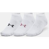 Under Armour Socks UA Essential Low Cut 3pk-WHT - unisex | ePonuda.com