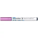Schneider Flomaster Paint-It metalik marker 010, 0,8 mm, ljubičasti