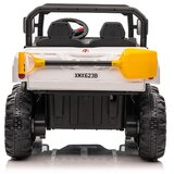  Auto na akumulator XMX623B 24V - dvosjed - bijeli | shoptok.hr