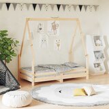  Okvir za dječji krevet 70 x 140 cm od masivne borovine | shoptok.hr