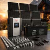  Off-grid solarni set 3,48 kWp – FUJI PROFI 4 kVA + LiFePO4 baterija 5,12 kWh Cijene