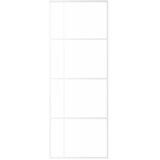  Klizna vrata od mutnog stakla ESG i aluminija 76x205 cm bijela | Eponuda.ba