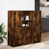  3-dijelni set kuhinjskih ormarića od dimljenog hrastovog drveta | shoptok.hr